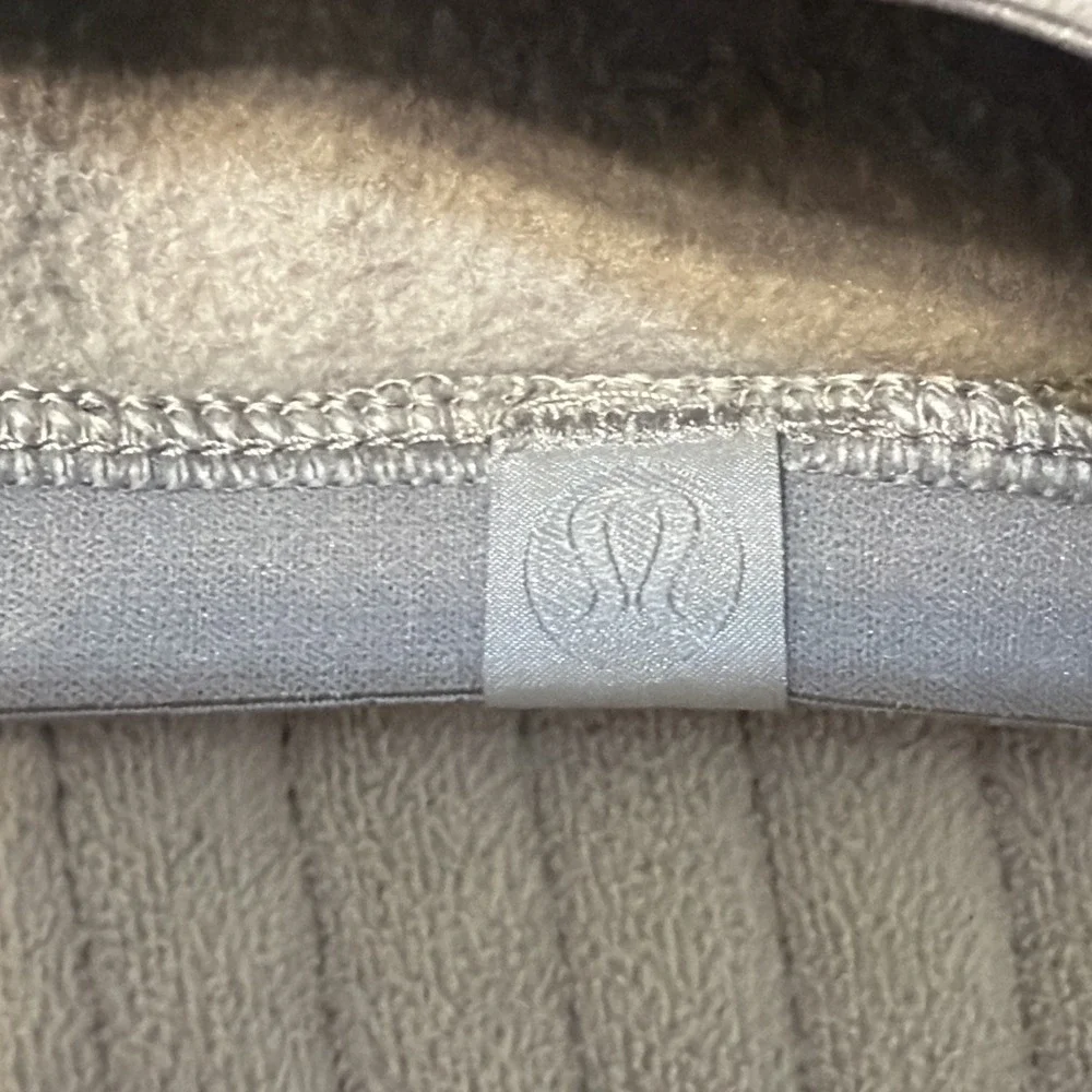 Lululemon LM3DTCS Oversized Fit-Fleece 1/2 Zip Pullover Men's Size Large Gray